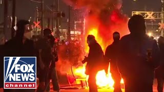 WATCH: Anti-ICE rioters met with tear gas amid CLASHES with police, feds