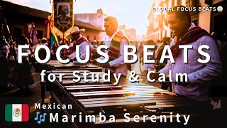 Deep Focus Lofi 🇲🇽 🎶 Mexican Marimba Heritage Beats | Global Insight for Study & Calm | 2Hour+