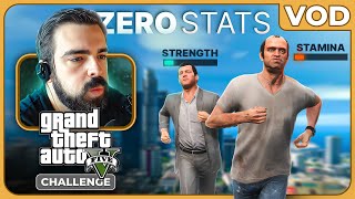 GTA V Challenge Speedrun: No Stats [Full Livestream]