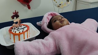 Baby Ka 3 Months  Birthday Celebration 🎊#babyvideos #birthday #celebration #dailyvlog 