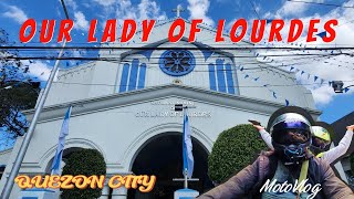 National Shrine of Our Lady of Lourdes | Quezon City | Motovlog