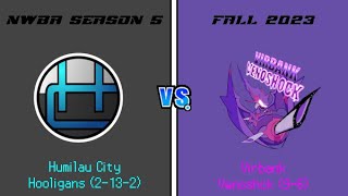 Humilau City Hooligans vs. Virbank Venoshock | NWBA Season 5 | Week 5