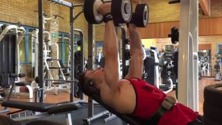Chest & Shoulder Superset workout | 1 min GYM motivation