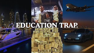 This video will appear before you realize… degrees won't make you rich.