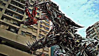 TRANSFORMERS AGE OF EXTINCTION | Dinobots charge scene | full HD4K