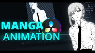 Manga Animation | Davinci Resolve Tutorial