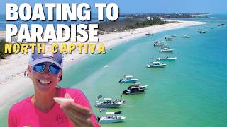 Boating to North Captiva Island | Navigation Fun Facts & Sandbar Party