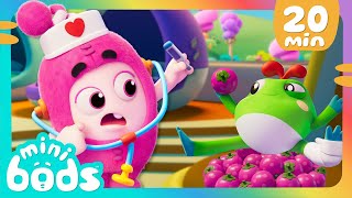 Hop to It, Newt! 🐸💚🩺 | Minibods | Preschool Cartoons