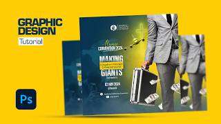 How to Design a Flyer in Photoshop |Graphic Design Full Course