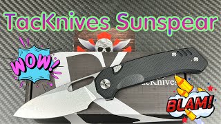 TacKnives Sunspear top liner lock knife !  