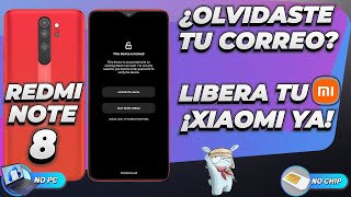 Remove, Unlock, or Delete MI Account on Xiaomi Redmi Note 8 Pro - Without a PC | Method 2025 🔓