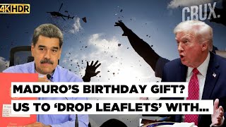 US to Launch New Phase of Venezuela Military Ops, Plans 'leaflet Drop' Tactic to Pressure Maduro |4K