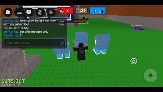 1 vs 1 duel with my subscriber.