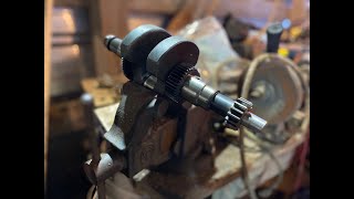 Gravely C10A Diesel Repower - PT2, Machining the Crankshaft
