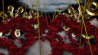 Relaxing Meditation, Healing, Deep Sleep, Screensaver, Sensory,  Study, Romantic Red