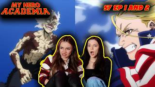 My Hero Academia S7 Ep1&2 REACTION |In the Nick of Time! A Big-Time Maverick from the West!|Specter|