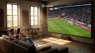 This Is Why You Need a 163” LED Wall for Game Night… ⚽🔥 #ledvideowall #displayled #leddisplay