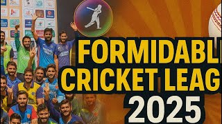 🏏 Formidable Cricket League 2025 – Battle of 128 Titans from Shopian & Pulwama 🏆