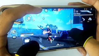 3 Finger Hud in free fire ⚡️ Open Setting ⚙️HUD +Sensi + Dpi With Handcam  🎯⚙️