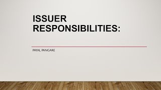 🔍 **Unlocking the Secrets: What Responsibilities Do Issuer Banks Really Have?** 💰