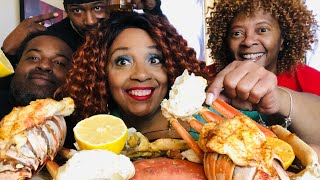 Mega Seafood Boil Mukbang