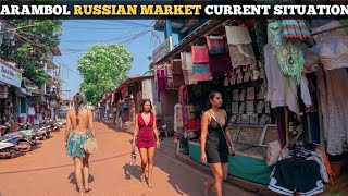 Goa | Arambol Russian Market | Goa Latest Vlog | Arambol | Goa Vlog | Arambol Beach