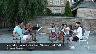 Yale Summer Ensemble - Vivaldi Concerto for Two Violins and Cello