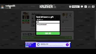 [krunker.io] sending free KR to random players on Christmas day