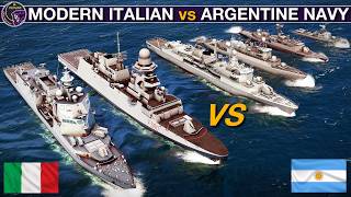 2026 Argentine Navy Warships vs Italian Navy Warships | Sea Power