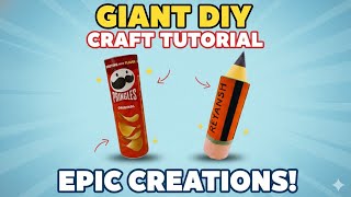 Make a Pencil Box from Empty Pringles Box #bestoutofwaste 