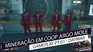 Star Citizen 3.8 - Mineração em Coop com a Argo MOLE Gameplay [Parte 01/02] #Ep293 pt-br