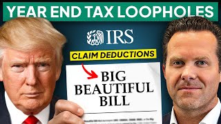 New Year-End Write-offs Under Trump’s Big Beautiful Bill