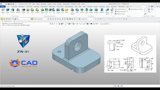 ZW3D CAD : Execrise 8
