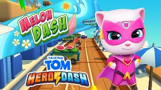 Talking Tom Hero Dash MELON DASH EVENT - TALKING ANGELA