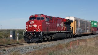 CPKC 103 West Caronport, Sk. Mile 19 Swift Current Sub Mile 65 Ernfold, Sk. - September 23, 2025.