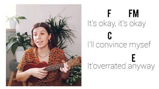 Prom Queen by Catie Turner Ukulele Cover & Playalong w/Lyrics and Chords