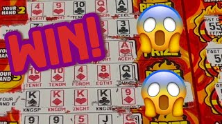 We didn’t lose ‼️ Red Hit Poker Battle #california #lottery #scratchers @ScratchtasticScratcher