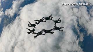 U.S. Army Parachute Team conduct Skydiving of FAI World Meet at Norway