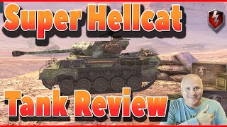 Super Hellcat Full Tank Review Tier 7 Amercian TD WOT Blitz | Littlefinger on World of Tanks Blitz