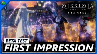Final Fantasy Dissidia Duellum Closed Beta First Impression - Is It Worth playing?