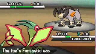 Pokemon Black and White wifi battle # 3