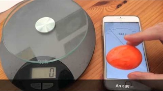 iPhone 6s Plus vs Kitchen Scale