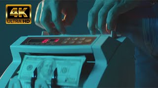 Money Counter Money Counter Device | no copyright stock video footage