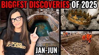 Biggest Archaeological Discoveries Of 2025 So Far - Khafre Pyramid | Discovery Of Pompeii Spa