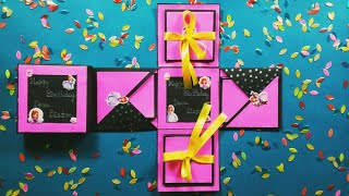 Craft Angle LIVE Video [🔴] How to Make Birthday Explosion Box For SISTER | Birthday Explosion Box.
