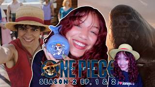 I FINALLY WATCHED THE *ONE PIECE* LIVE ACTION & LOVED IT | S2 (Ep. 1 & 2) Reaction