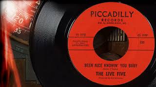 The Live Five - Been Nice Knowin' You Baby  ...1967
