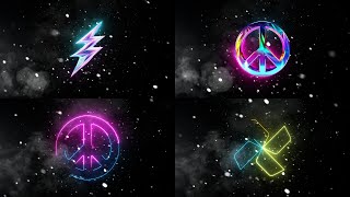 Neon Logo Reveal After Effects Intro Template #357 Animation Free Download