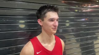 Watch Luke Tjoumakaris talk about winning a state title