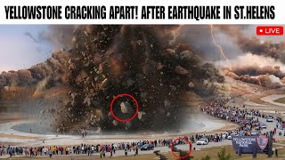 Huge Eruption In Yellowstone! After a 6.1 Earthquake in Mount St Helens! Science Scramble for Aswer